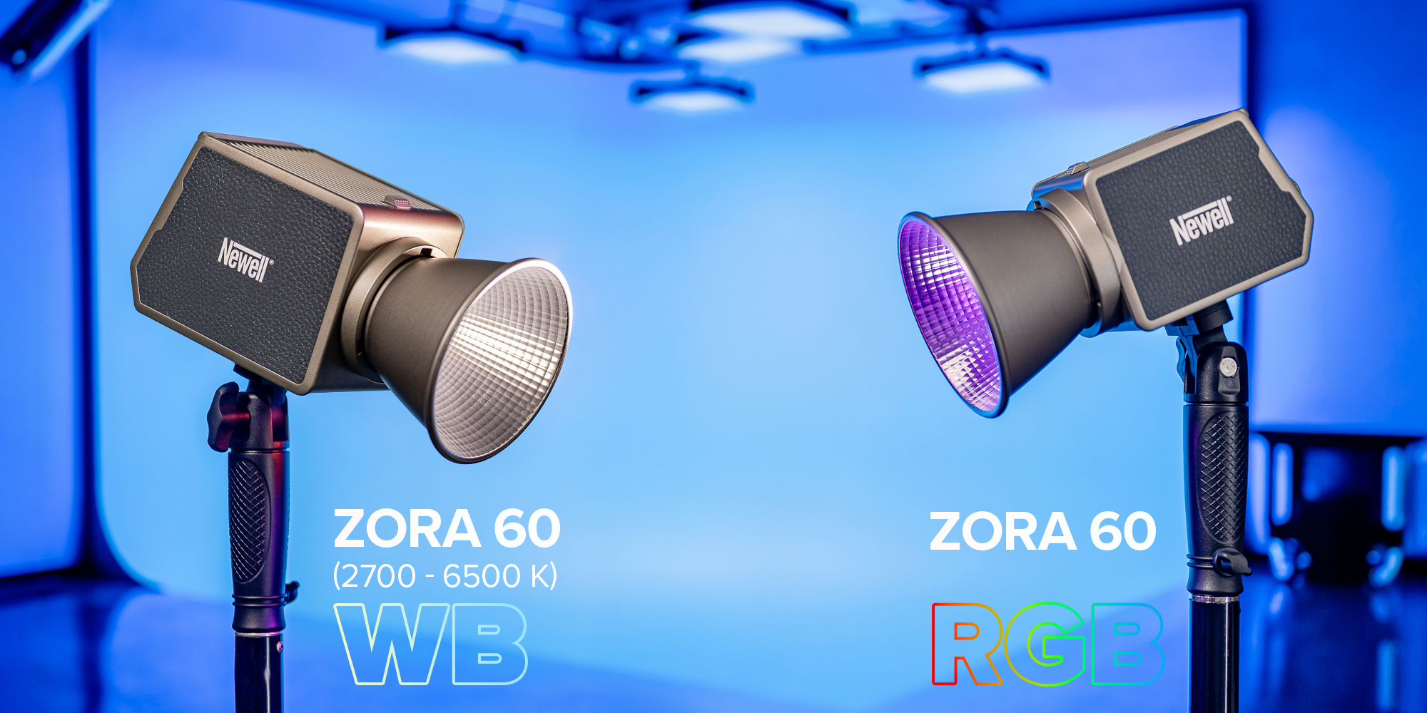 Lampa LED Newell Zora 60 WB (2700 - 6500 K)